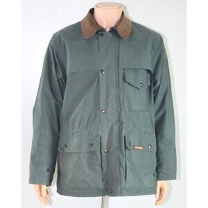 Driza-Bone Green Aussie Outback Leather Collar Australia Jacket Men’s M